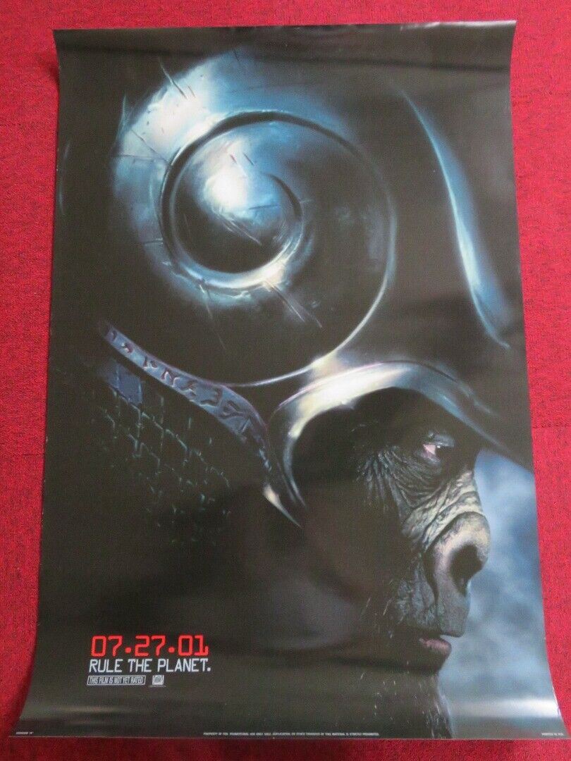 PLANET OF THE APES VERSION A US ONE SHEET ROLLED POSTER TIM BURTON 2001 Movie posters