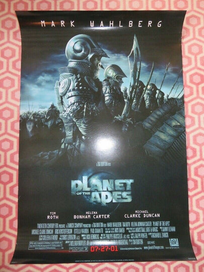 PLANET OF THE APES VERSION C US ONE SHEET ROLLED POSTER MARK WAHLBERG 2001 - Rendezvous Cinema