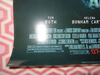 PLANET OF THE APES VERSION C US ONE SHEET ROLLED POSTER MARK WAHLBERG 2001 - Rendezvous Cinema