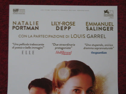 PLANETARIUM ITALIAN LOCANDINA POSTER NATALIE PORTMAN LILY - ROSE DEPP 2016 Rendezvous Cinema Movie posters