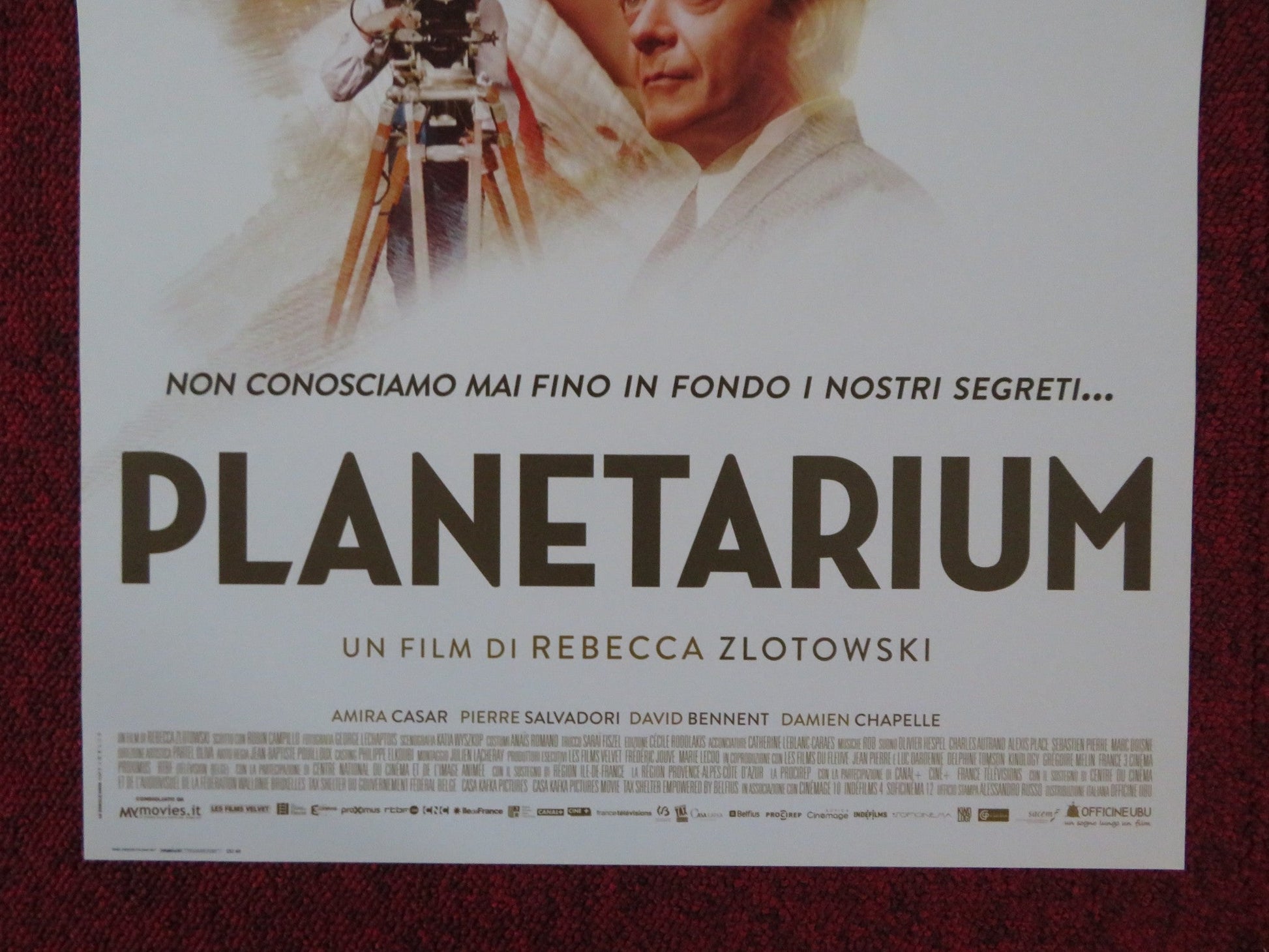 PLANETARIUM ITALIAN LOCANDINA POSTER NATALIE PORTMAN LILY - ROSE DEPP 2016 Rendezvous Cinema Movie posters