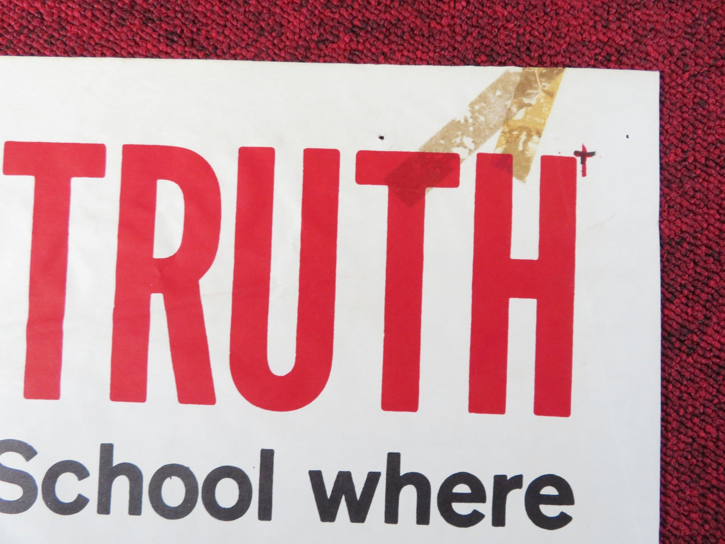 PLATINUM HIGH SCHOOL FOLDED US ONE SHEET POSTER MICKEY ROONEY TERRY MOORE 1960 Rendezvous Cinema Movie posters