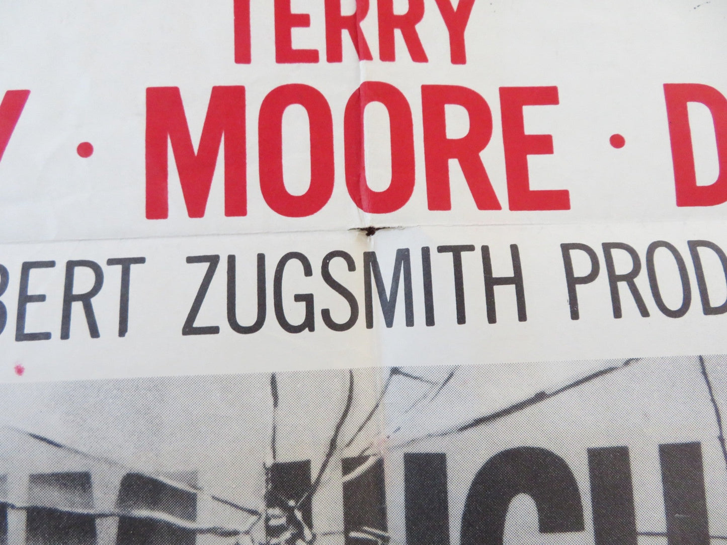 PLATINUM HIGH SCHOOL FOLDED US ONE SHEET POSTER MICKEY ROONEY TERRY MOORE 1960 Rendezvous Cinema Movie posters