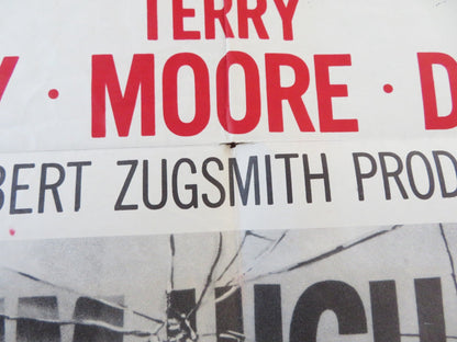 PLATINUM HIGH SCHOOL FOLDED US ONE SHEET POSTER MICKEY ROONEY TERRY MOORE 1960 Rendezvous Cinema Movie posters