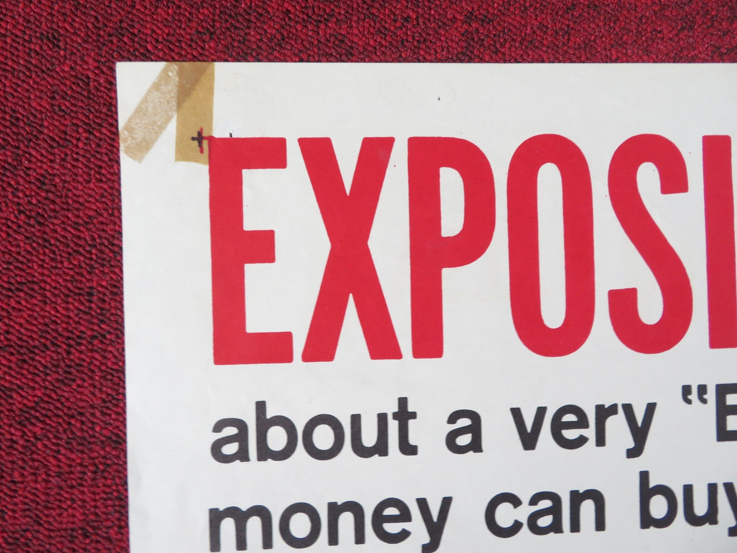 PLATINUM HIGH SCHOOL FOLDED US ONE SHEET POSTER MICKEY ROONEY TERRY MOORE 1960 Rendezvous Cinema Movie posters