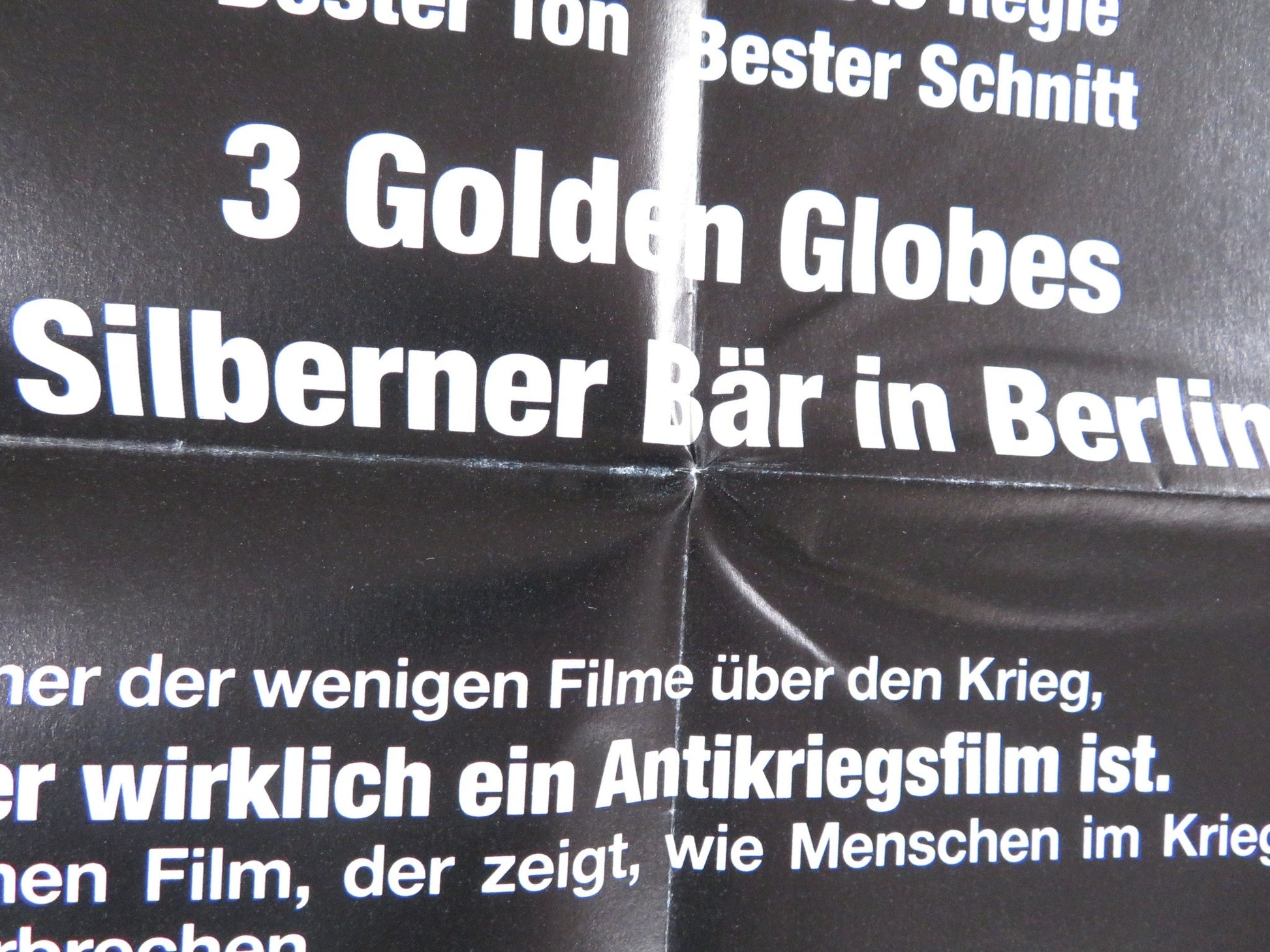 PLATOON GERMAN A1 POSTER OLIVER STONE CHARLIE SHEEN 1986 Rendezvous Cinema Movie posters