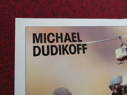 PLATOON LEADER - CANNON FOLDED US ONE SHEET POSTER MICHAEL DUDIKOFF 1988 Rendezvous Cinema Movie posters