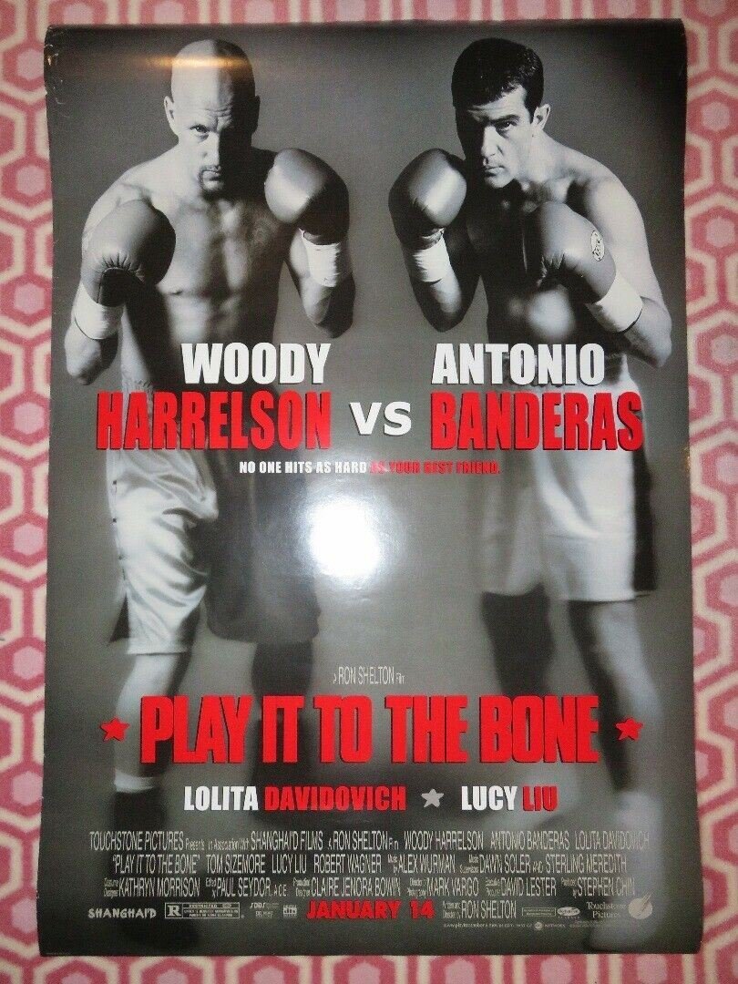 PLAY IT TO THE BONE US ONE SHEET ROLLED POSTER WODDY HARRELSON 1999 Movie posters