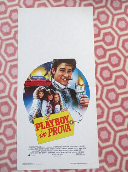 PLAYBOY IN PROVA / Can't Buy Me Love ITALIAN LOCANDINA (27.5"x13.5") POSTER '88 Movie posters