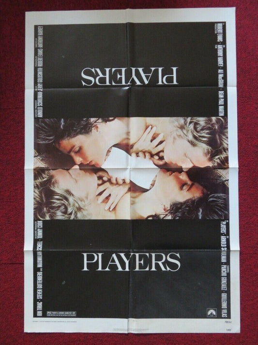 PLAYERS FOLDED US ONE SHEET POSTER ALI MACGRAW DEAN PAUL MARTIN 1979 Movie posters