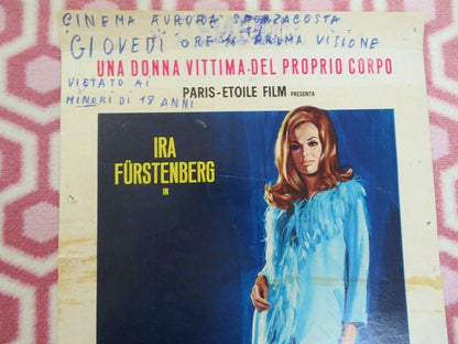 PLAYGIRL '70 ITALIAN LOCANDINA (27" x 13") POSTER IRA FURSTENBERG 1969 - Rendezvous Cinema