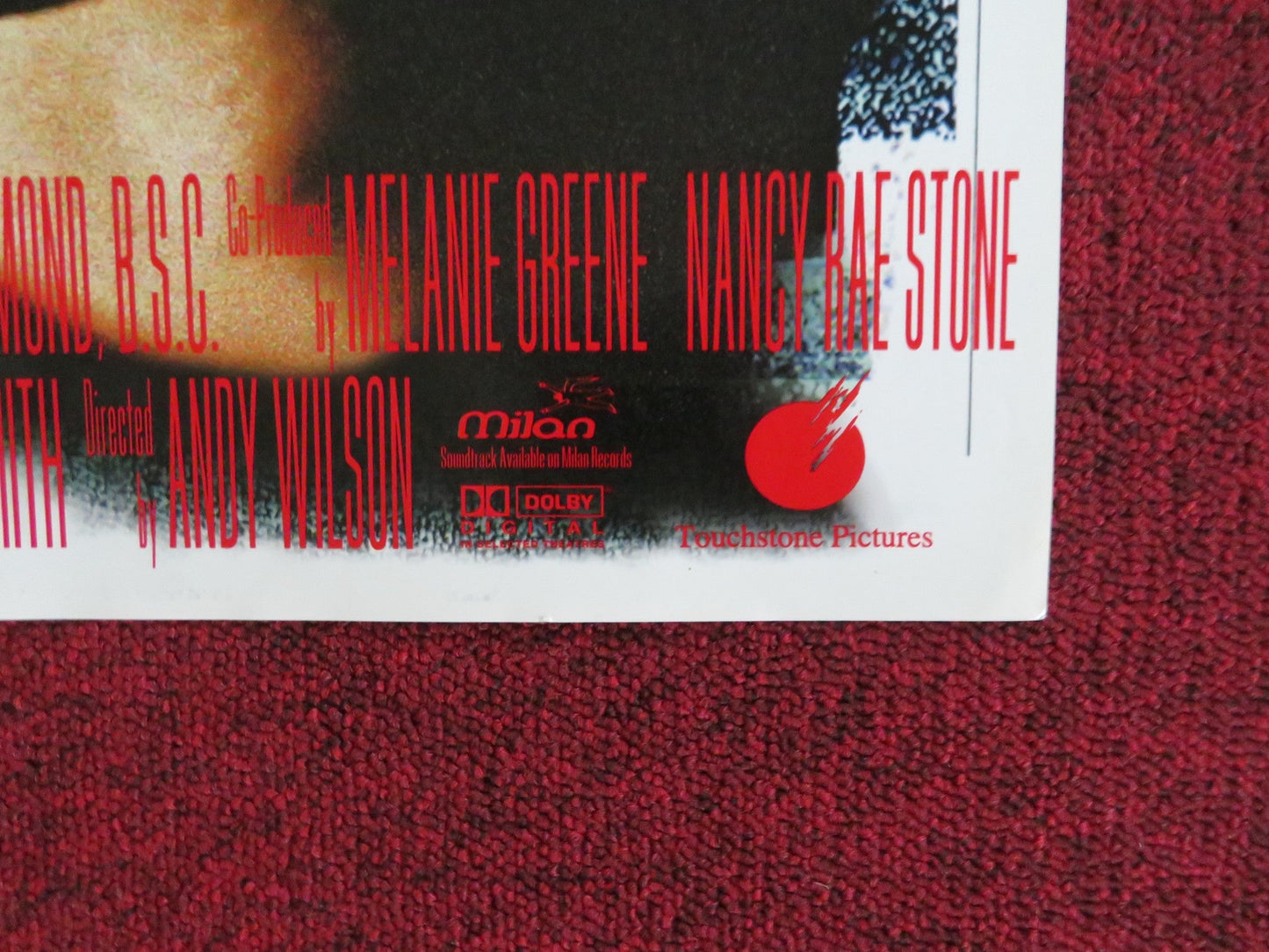 PLAYING GOD FOLDED US ONE SHEET POSTER DAVID DUCHOVNY TIMOTHY HUTTON 1997 Rendezvous Cinema Movie posters