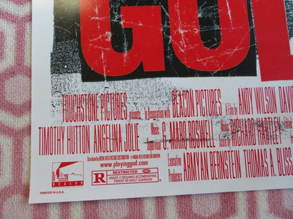 PLAYING GOD US ONE SHEET ROLLED POSTER DAVID DUCHOVNY ANGELIA JOLIE 1997 Movie posters