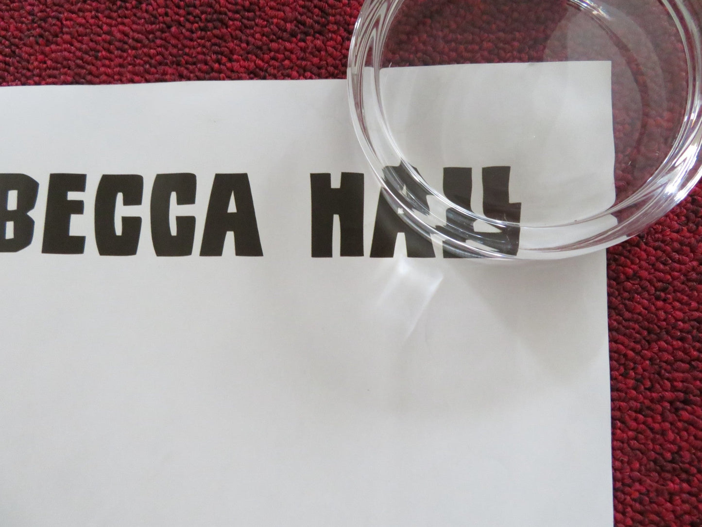 PLEASE GIVE UK QUAD (30"x 40") ROLLED POSTER REBECCA HALL ELIZABETH KEENER 2010 Rendezvous Cinema Movie posters