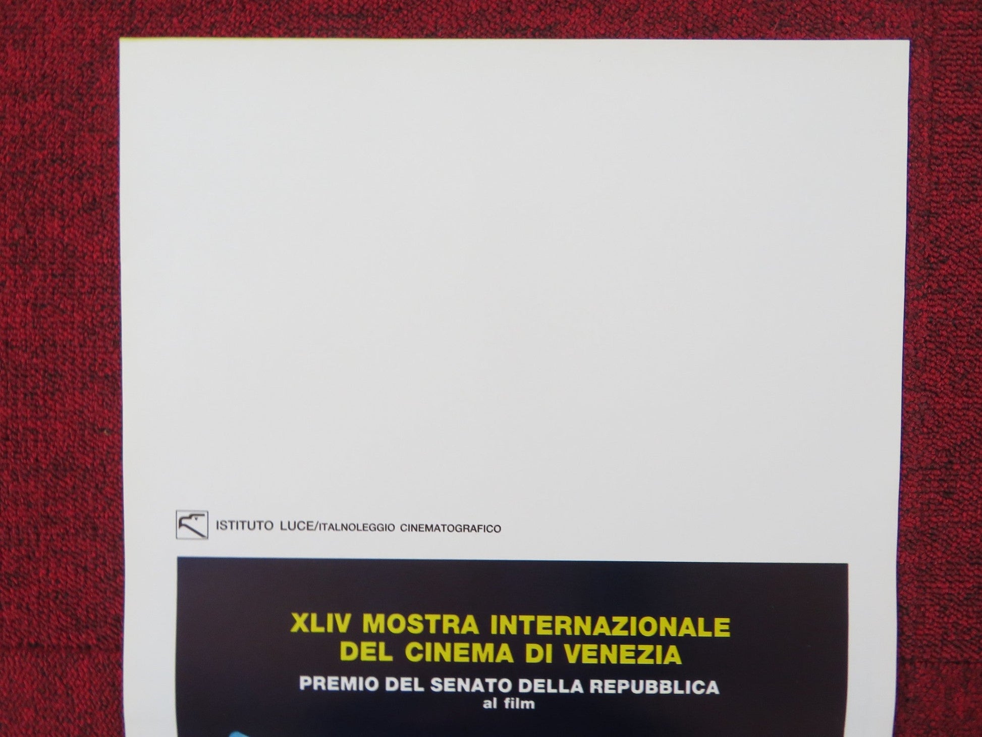 PLUMBUM, OR DANGEROUS GAME ITALIAN LOCANDINA POSTER ANTON ANDROSOF 1989 Rendezvous Cinema Movie posters