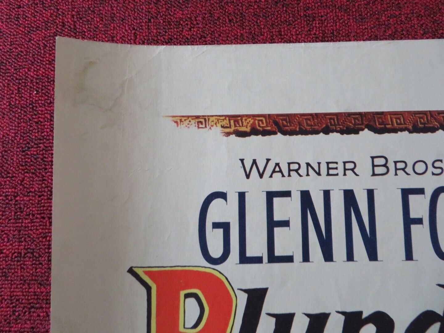 PLUNDER OF THE SUN US HALF SHEET (22"x 28") POSTER GLENN FORD DIANA LYNN 1953 Movie posters