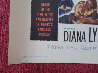 PLUNDER OF THE SUN US HALF SHEET (22"x 28") POSTER GLENN FORD DIANA LYNN 1953 Movie posters