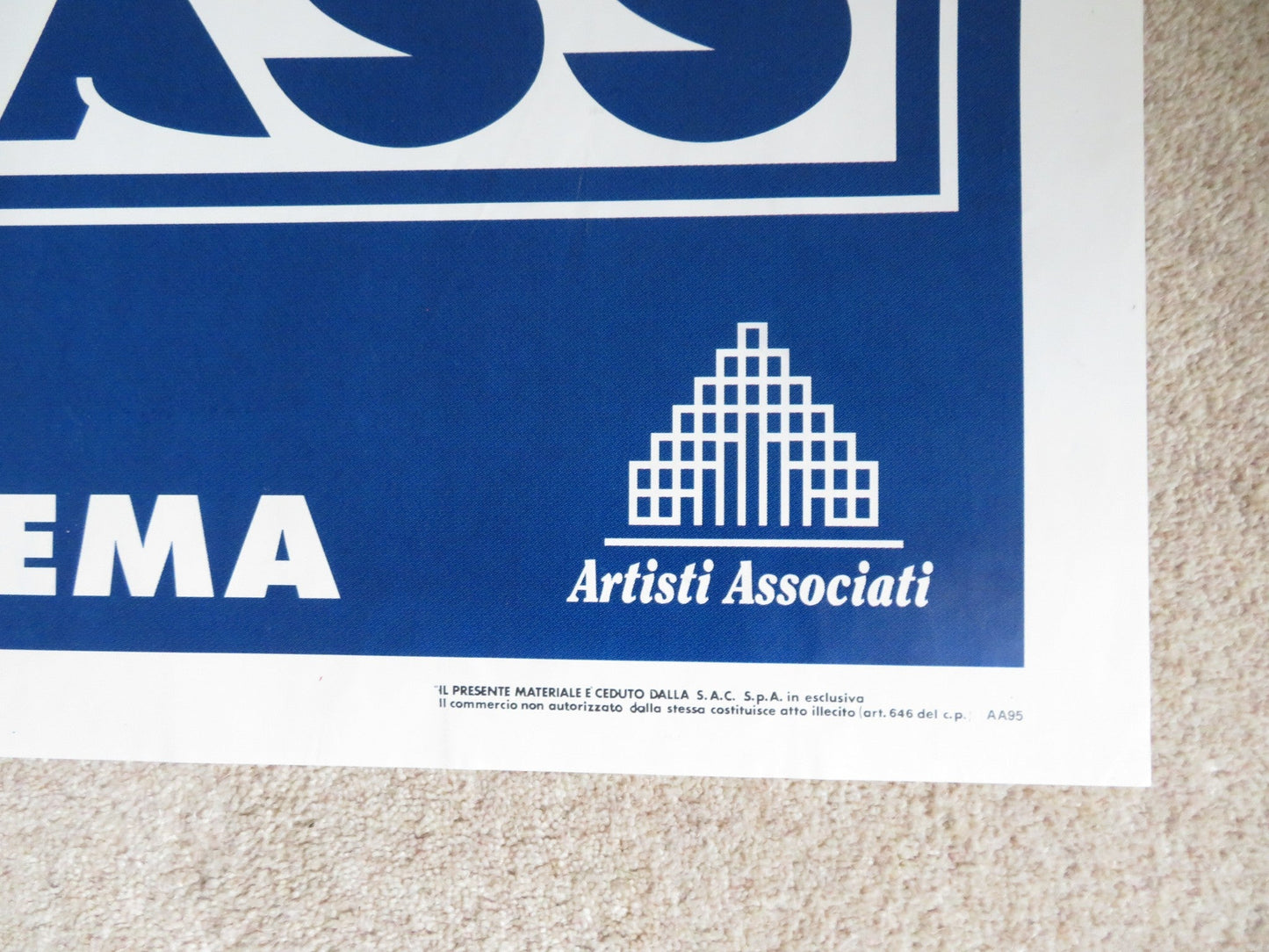 P.O BOX TINTO BRASS ITALIAN 2 FOGLIO POSTER TINTO BRASS CINZIA ROCCAFORTE 1995 Rendezvous Cinema Movie posters