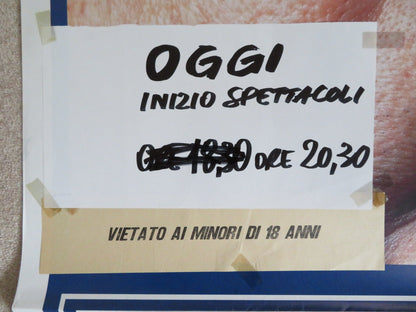 P.O BOX TINTO BRASS ITALIAN 2 FOGLIO POSTER TINTO BRASS CINZIA ROCCAFORTE 1995 Rendezvous Cinema Movie posters