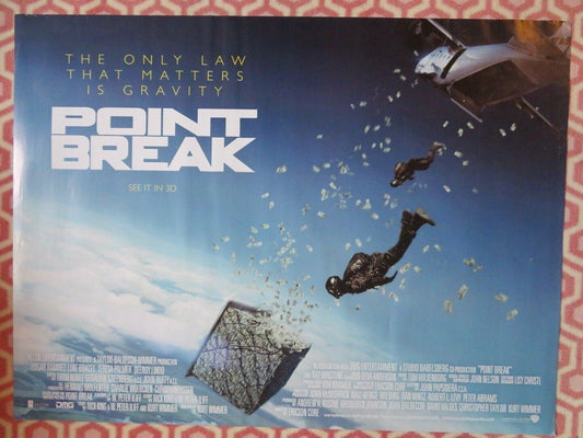 POINT BREAK QUAD (30"x 40") ROLLED POSTER RAY WINSTON 2015 RAY WINSTONE Movie posters