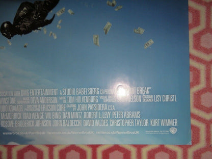 POINT BREAK QUAD (30"x 40") ROLLED POSTER RAY WINSTON 2015 RAY WINSTONE Movie posters