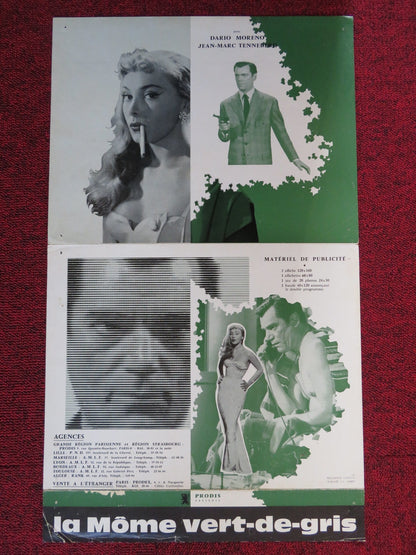 POISON IVY FRENCH BROCHURE EDDIE CONSTANTINE DOMINIQUE WILMS 1953 Rendezvous Cinema Movie posters