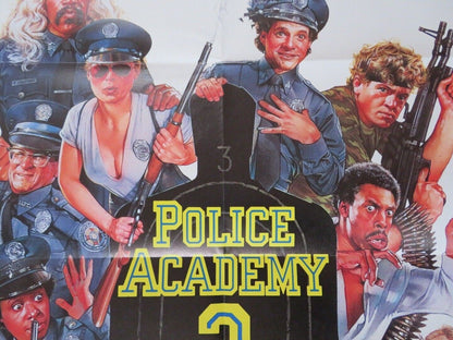 POLICE ACADEMY 3 - BACK IN TRAINING GERMAN A1 (33"x 23") POSTER STEVE GUTTENBERG Movie posters