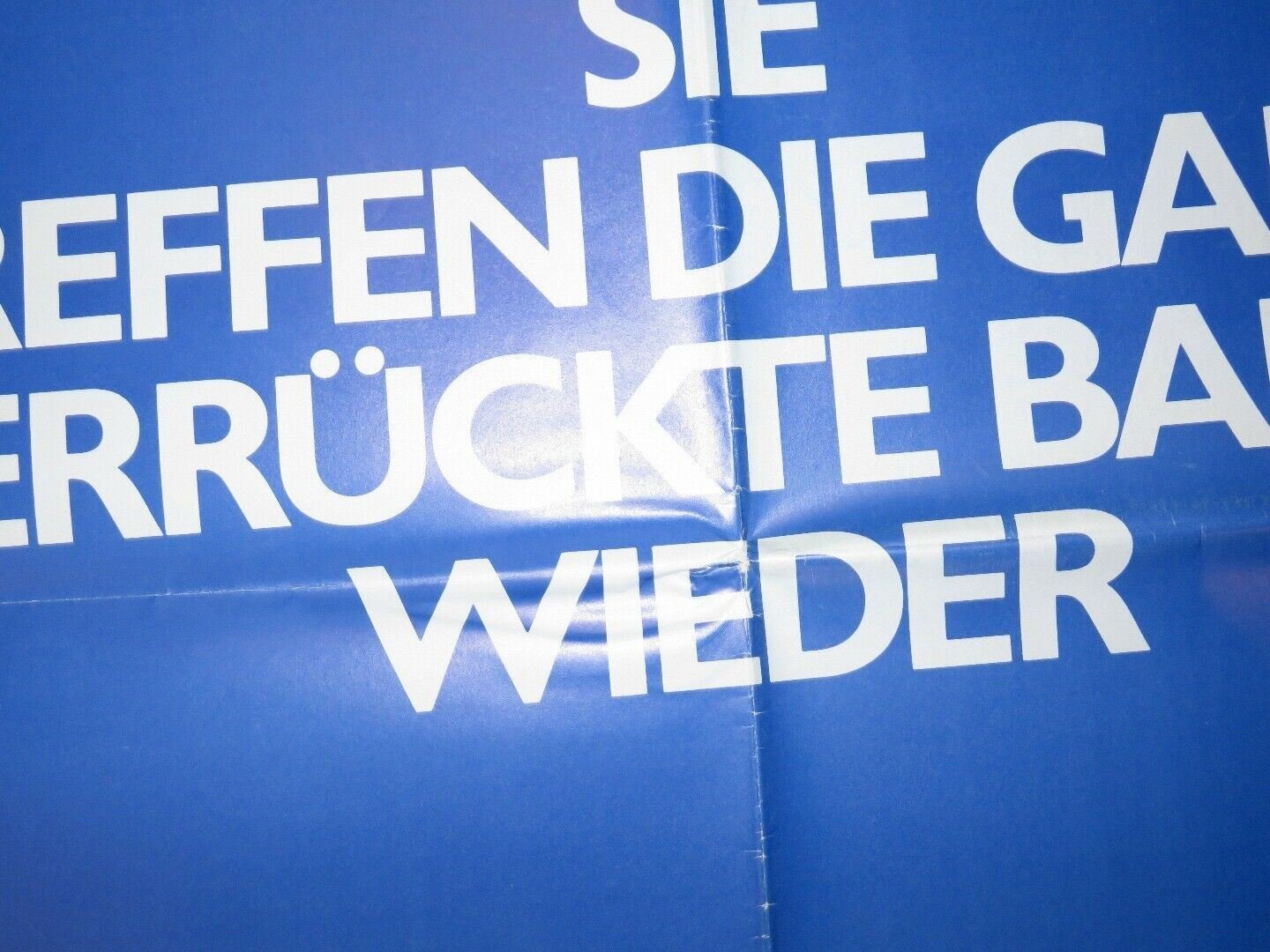 POLICE ACADEMY 3 TEASER GERMAN A1 (33"x 23") POSTER STEVE GUTTENBERG 1986 Movie posters