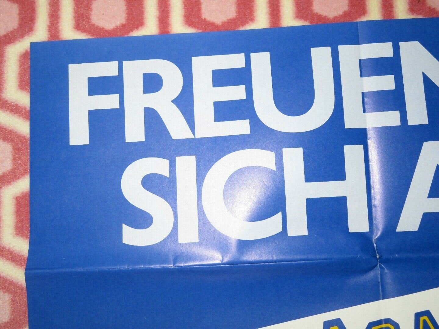 POLICE ACADEMY 3 TEASER GERMAN A1 (33"x 23") POSTER STEVE GUTTENBERG 1986 Movie posters