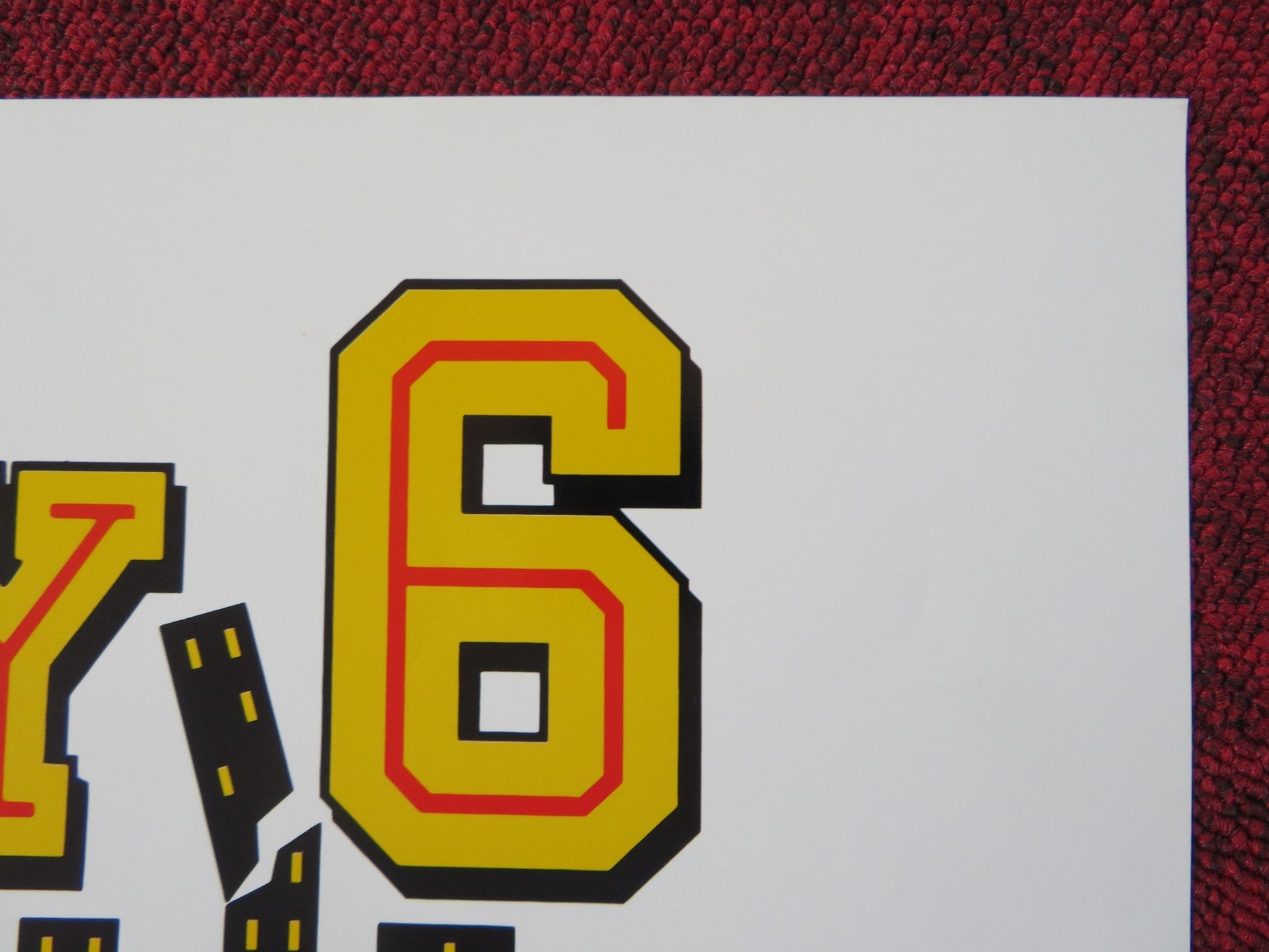 POLICE ACADEMY 6: CITY UNDER SIEGE FOLDED US ONE SHEET POSTER BUBBA SMITH 1989 Rendezvous Cinema Movie posters