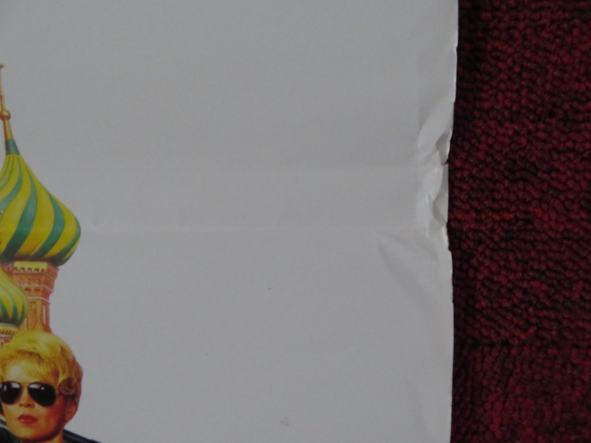 POLICE ACADEMY: MISSION TO MOSCOW ITALIAN LOCANDINA POSTER GEORGE GAYNES 1994 Rendezvous Cinema Movie posters