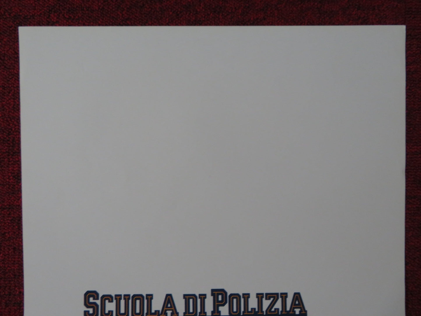 POLICE ACADEMY: MISSION TO MOSCOW ITALIAN LOCANDINA POSTER GEORGE GAYNES 1994 Rendezvous Cinema Movie posters