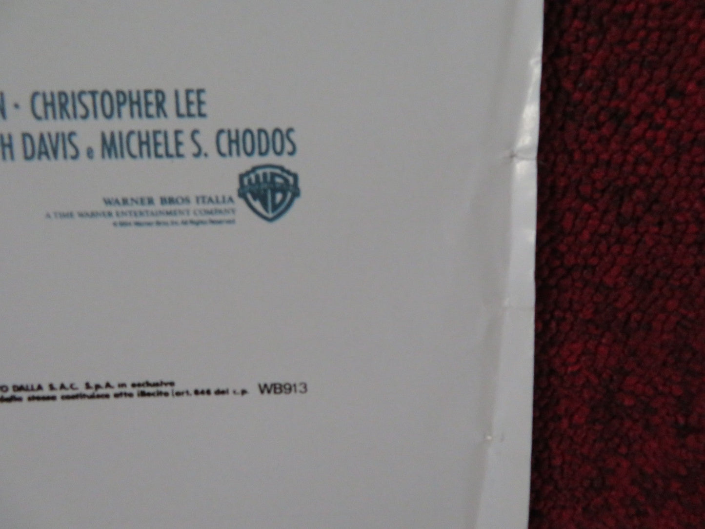 POLICE ACADEMY: MISSION TO MOSCOW ITALIAN LOCANDINA POSTER GEORGE GAYNES 1994 Rendezvous Cinema Movie posters