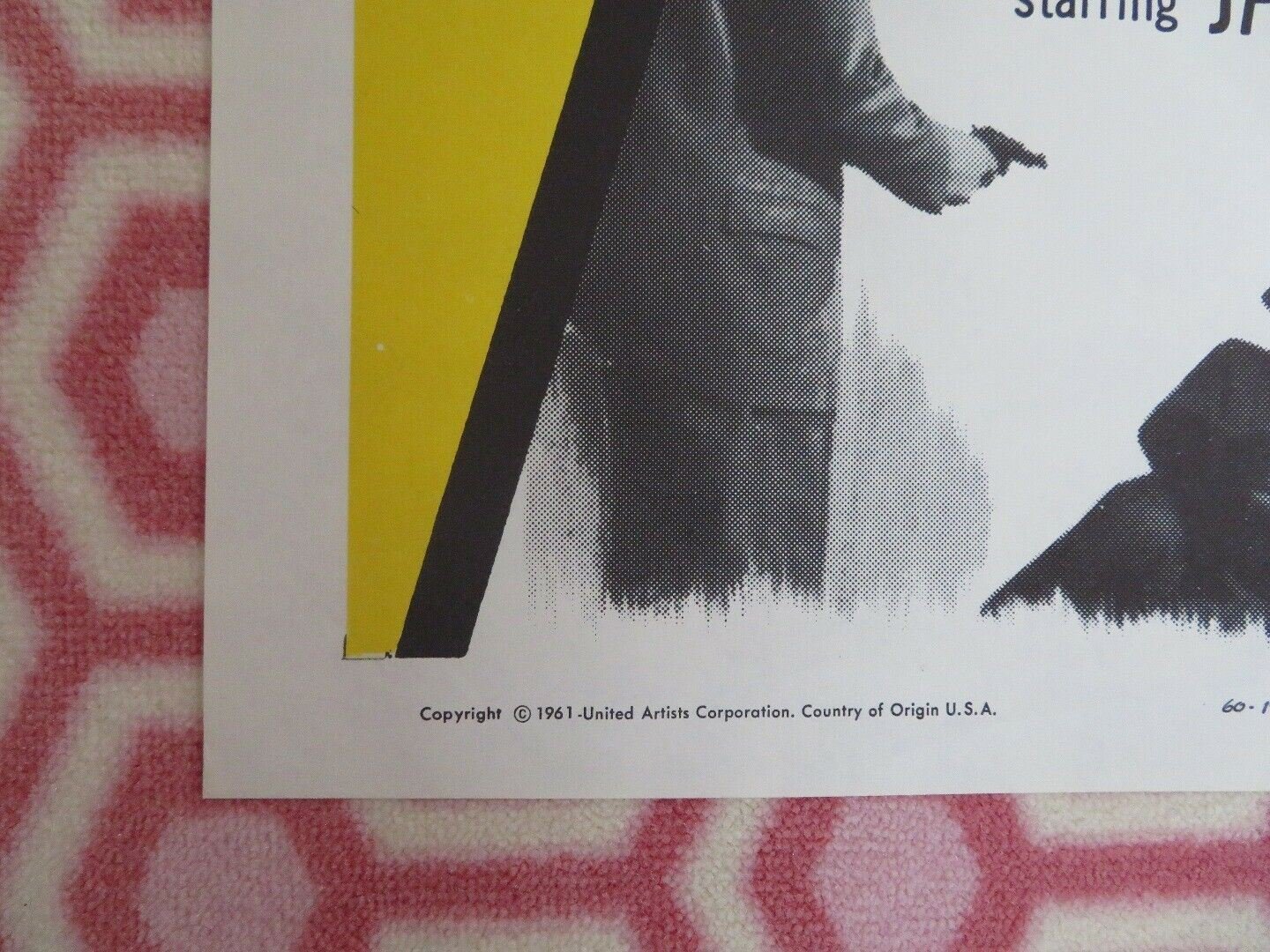 POLICE DOG STORY US ONE SHEET (27 x 41) POSTER JAMES BROWN MERRY ANDERS 1961 Movie posters