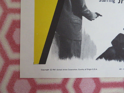 POLICE DOG STORY US ONE SHEET (27 x 41) POSTER JAMES BROWN MERRY ANDERS 1961 Movie posters