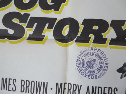 POLICE DOG STORY US ONE SHEET (27 x 41) POSTER JAMES BROWN MERRY ANDERS 1961 Movie posters