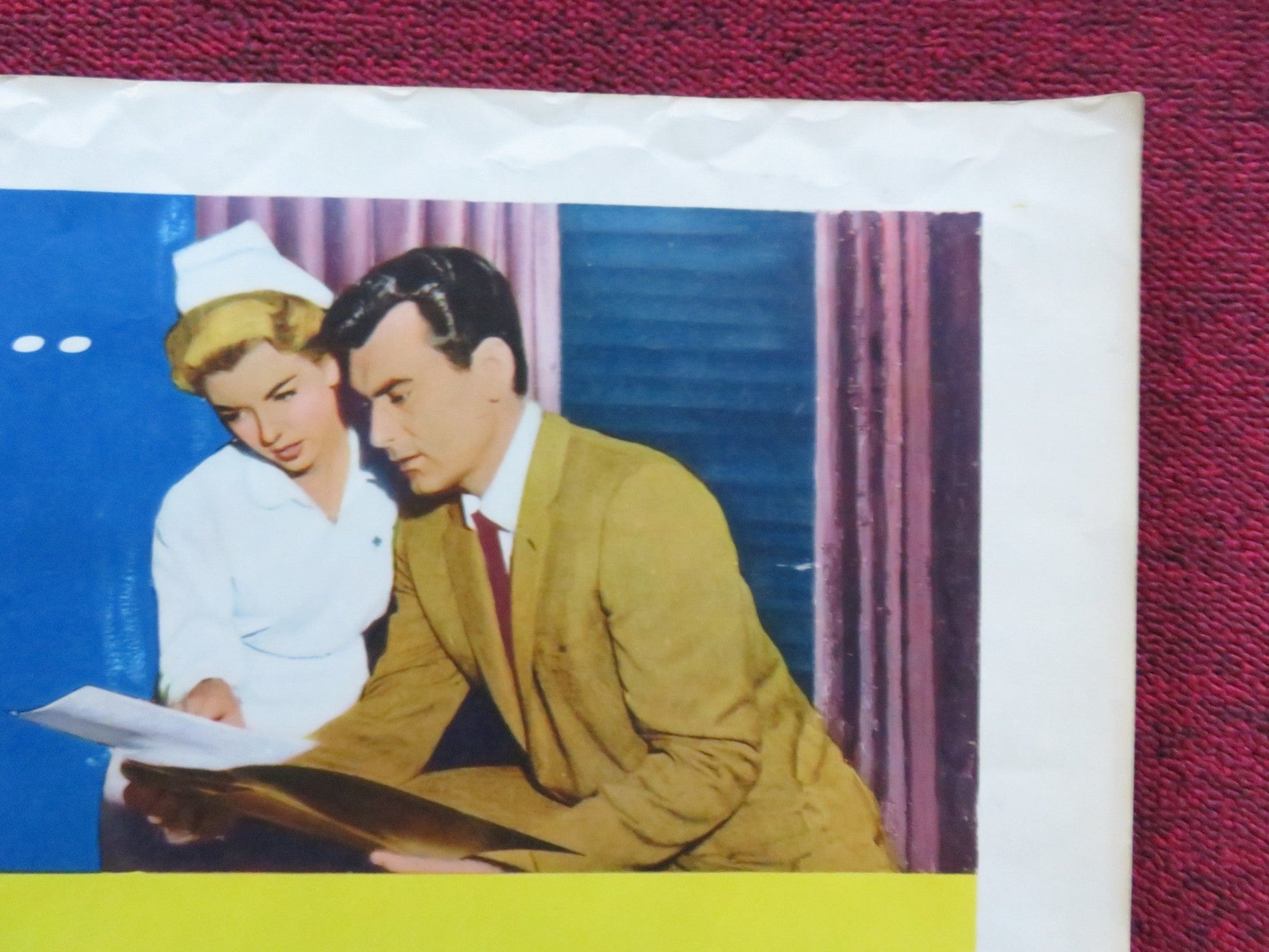 POLICE NURSE HALF SHEET (22"x 28") POSTER KEN SCOTT MERRY ANDERS 1963 Rendezvous Cinema Movie posters