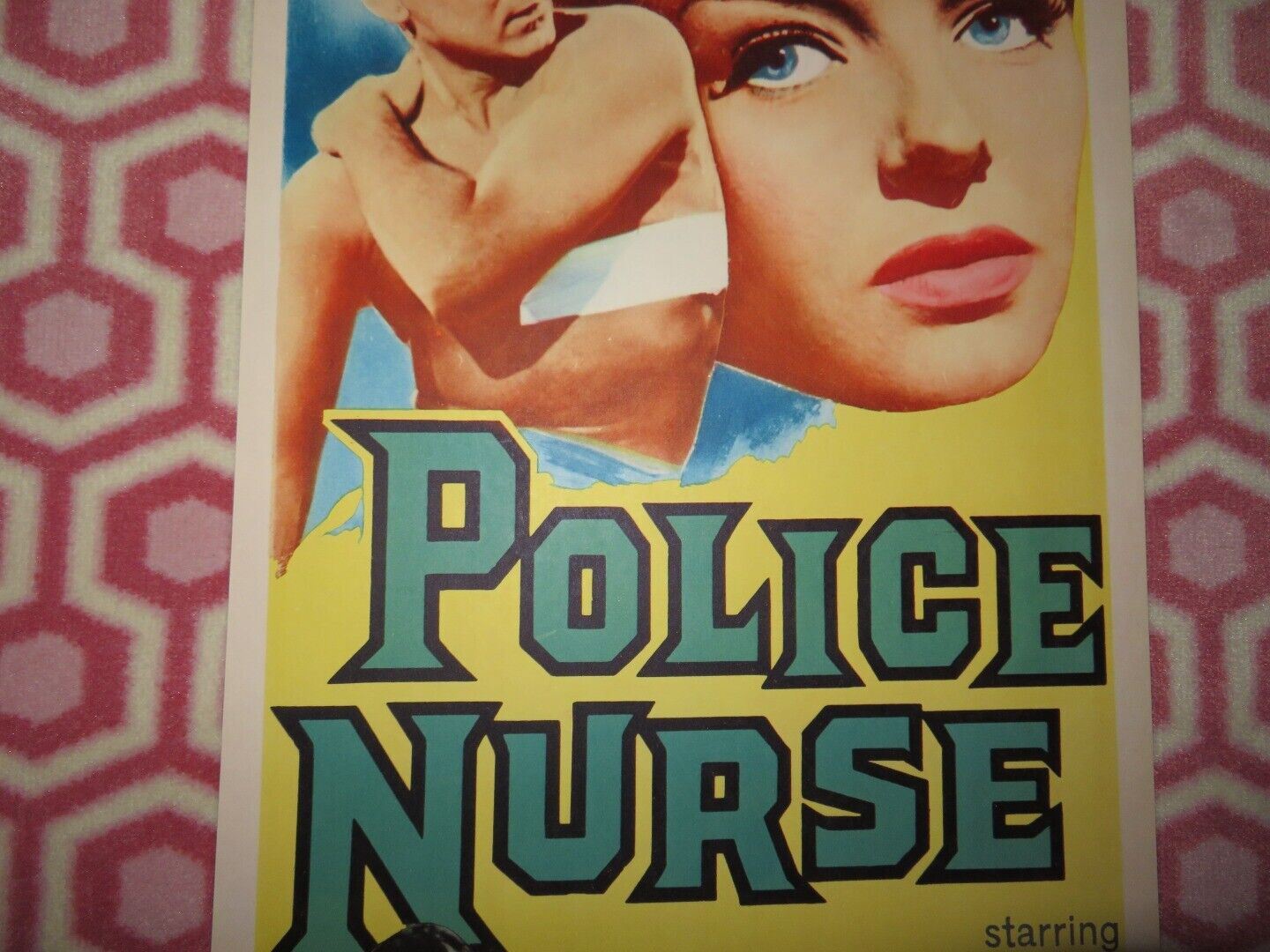 POLICE NURSE US INSERT (14"x 36") POSTER KEN SCOTT MERRY ANDERS 1963 Movie posters
