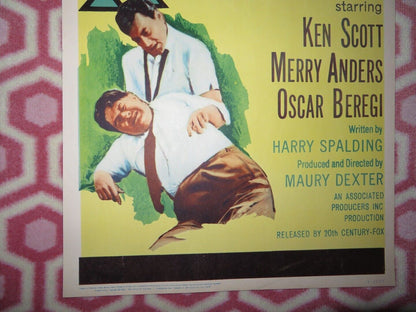 POLICE NURSE US INSERT (14"x 36") POSTER KEN SCOTT MERRY ANDERS 1963 Movie posters