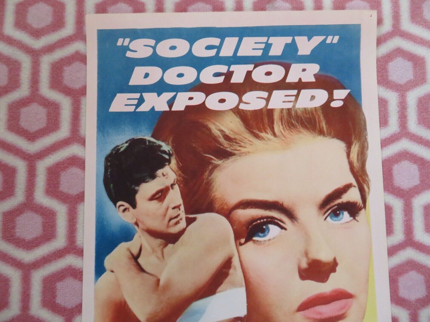 POLICE NURSE US INSERT (14"x 36") POSTER KEN SCOTT MERRY ANDERS 1963 Movie posters