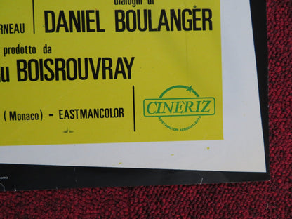 POLICE PYTHON 357 - B ITALIAN FOTOBUSTA POSTER YVES MONTAND SIMONE SIGNORET 1976 Rendezvous Cinema Movie posters