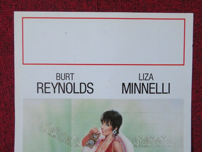 POLIZIOTTO IN AFFITTO ITALIAN LOCANDINA (27.5"x13") POSTER BURT REYNOLDS 1988 Movie posters