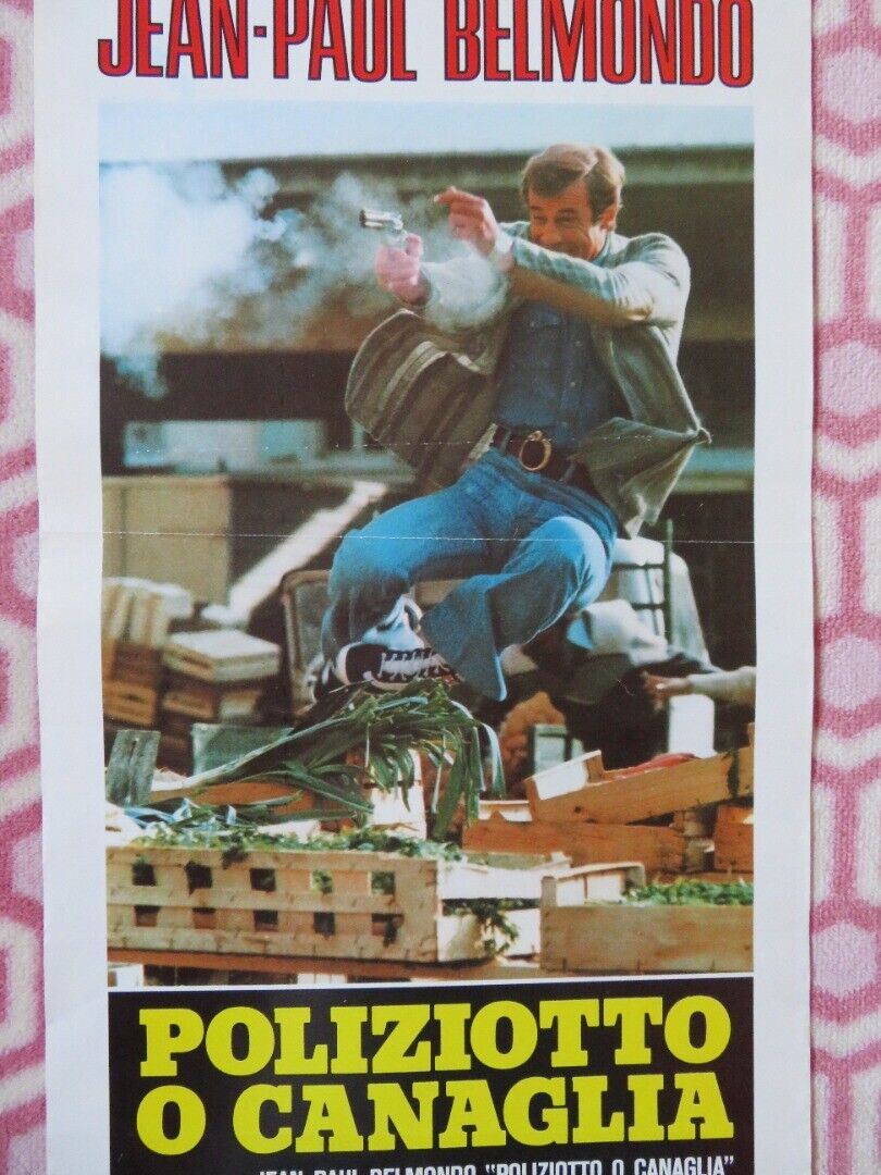 POLIZIOTTO O CANAGLIA ITALIAN LOCANDINA (27.5"x13.5") POSTER 1979 Movie posters