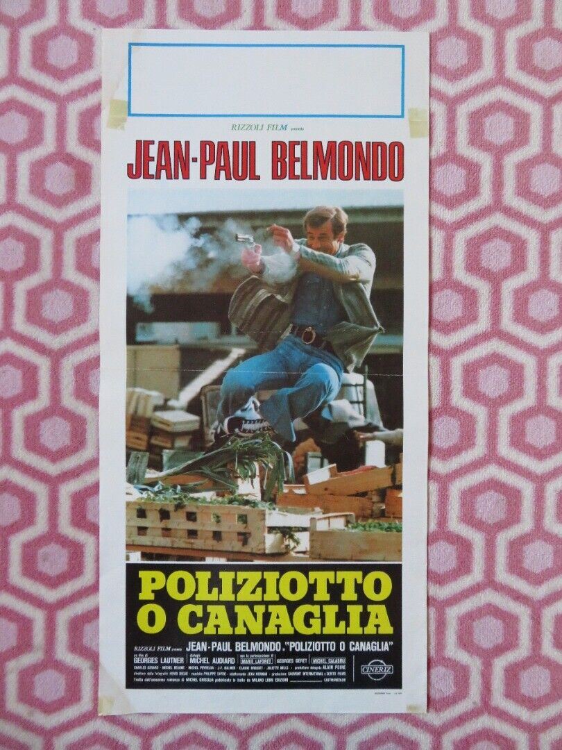 POLIZIOTTO O CANAGLIA ITALIAN LOCANDINA (27.5"x13.5") POSTER 1979 Movie posters