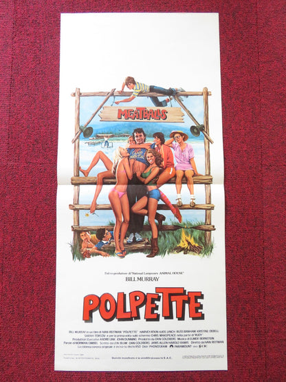 POLPETTE ITALIAN LOCANDINA POSTER BILL MURRAY HARVEY ATKIN 1979 Rendezvous Cinema Movie posters