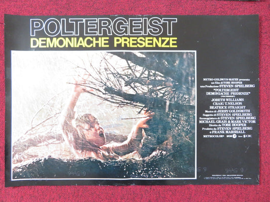 POLTERGEIST - B ITALIAN FOTOBUSTA POSTER SPIELBERG CRAIG T. NELSON 1982 Rendezvous Cinema Movie posters
