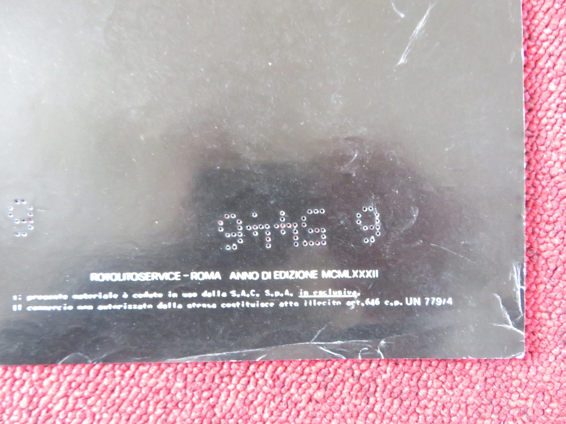 POLTERGEIST - B ITALIAN FOTOBUSTA POSTER SPIELBERG CRAIG T. NELSON 1982 Rendezvous Cinema Movie posters