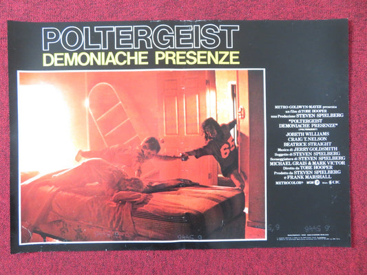 POLTERGEIST - D ITALIAN FOTOBUSTA POSTER SPIELBERG CRAIG T. NELSON 1982 Rendezvous Cinema Movie posters