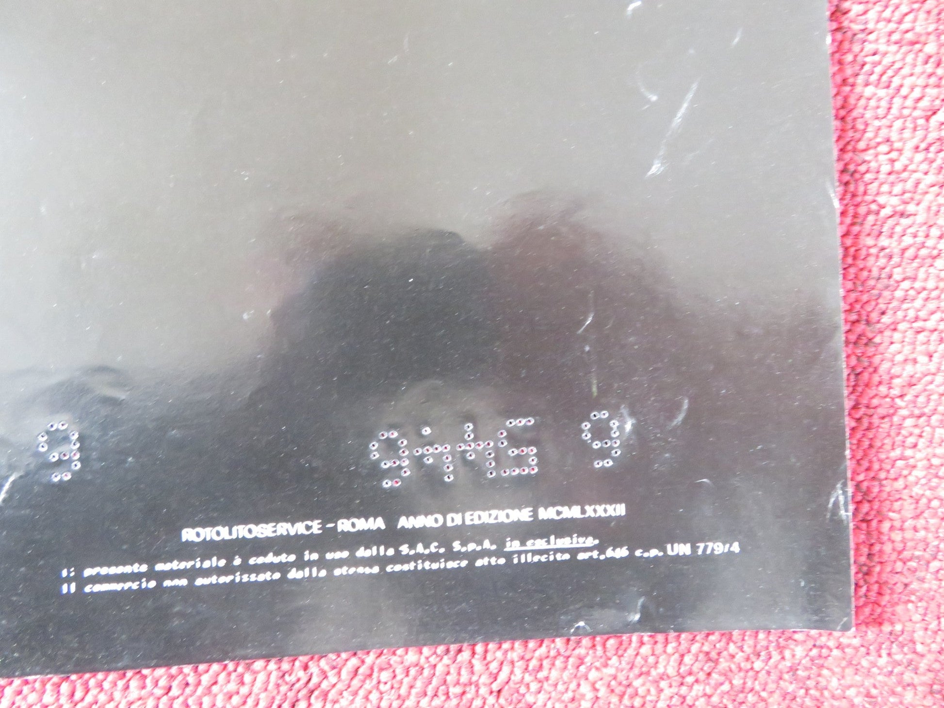 POLTERGEIST - D ITALIAN FOTOBUSTA POSTER SPIELBERG CRAIG T. NELSON 1982 Rendezvous Cinema Movie posters