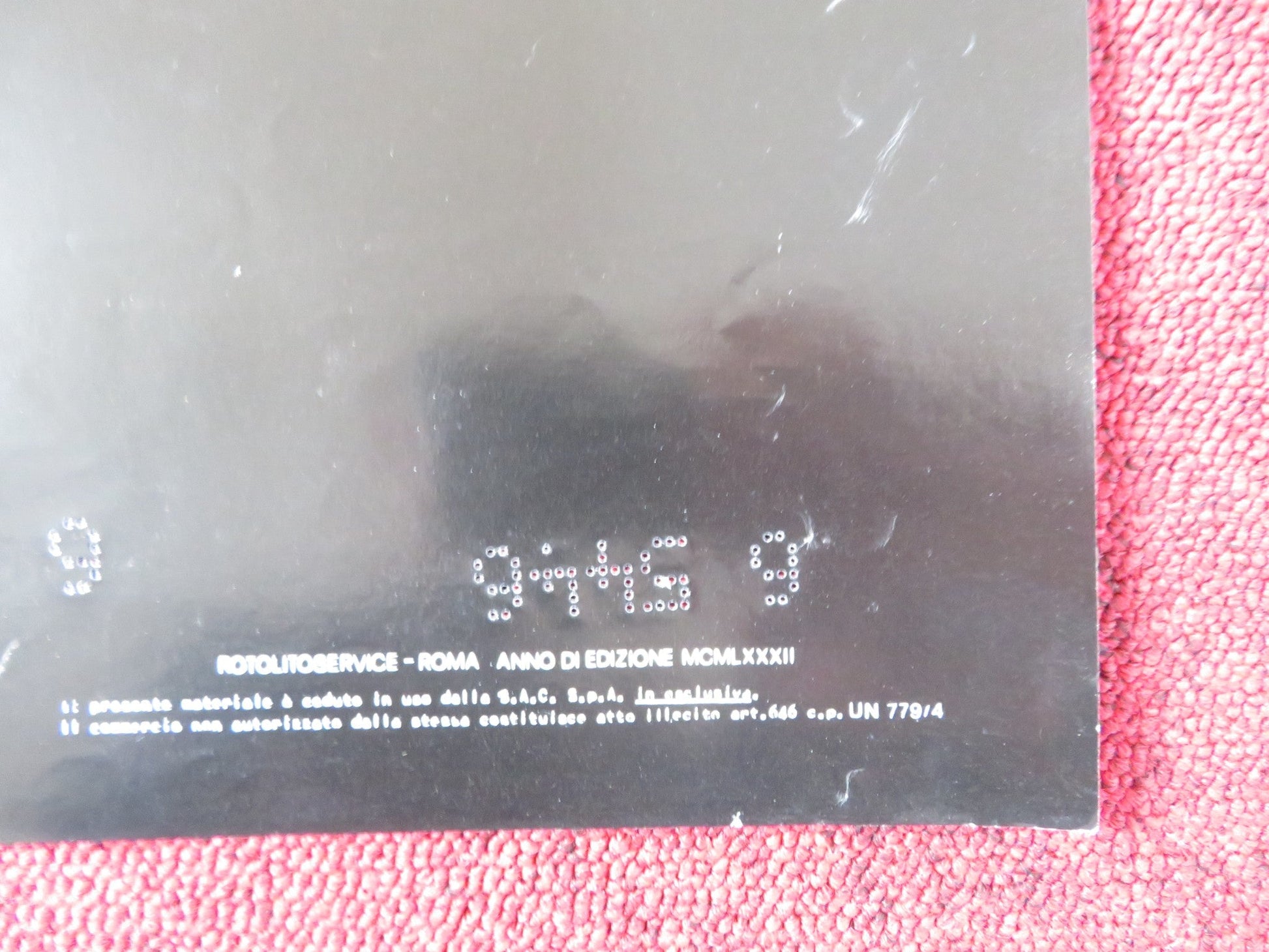 POLTERGEIST - F ITALIAN FOTOBUSTA POSTER SPIELBERG CRAIG T. NELSON 1982 Rendezvous Cinema Movie posters